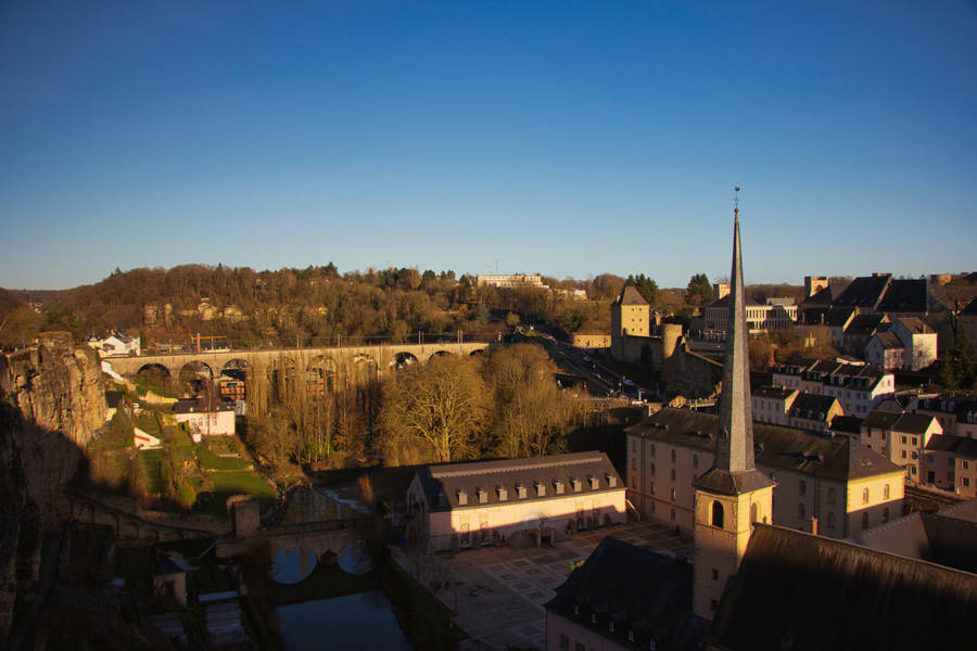 Luxembourg In The Daylight Wallpaper