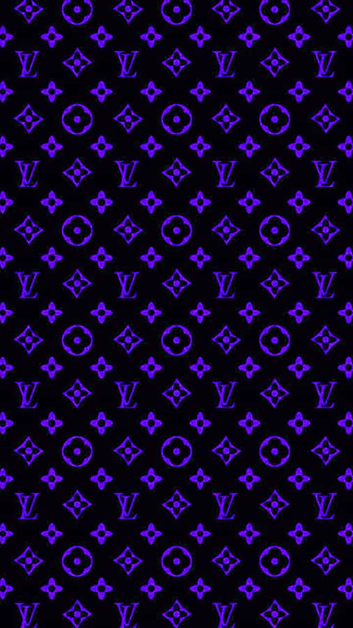 Luxurious Louis Vuitton Pattern Wallpaper