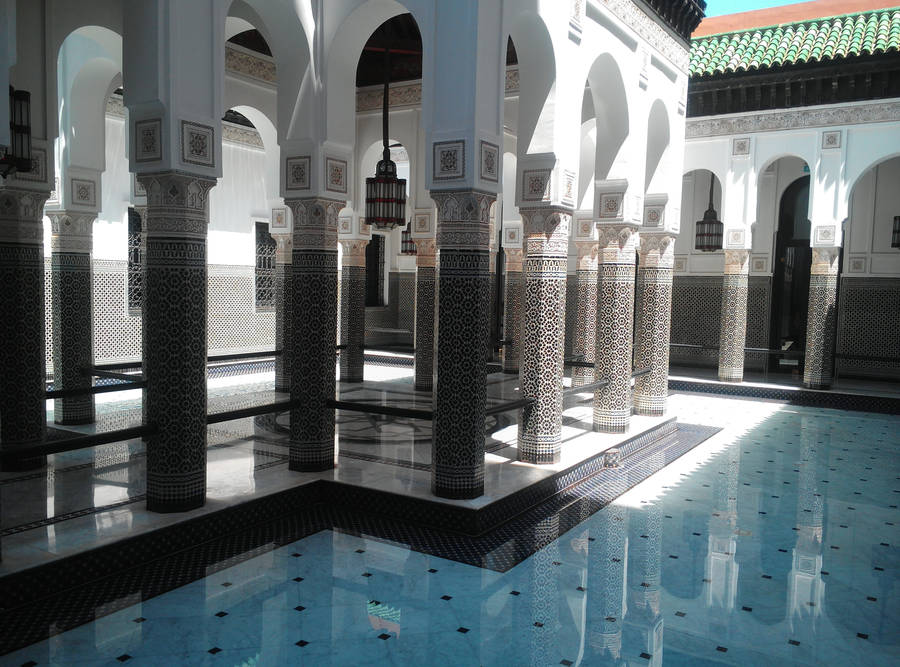 Luxury Hotel In Morocco Wallpaper