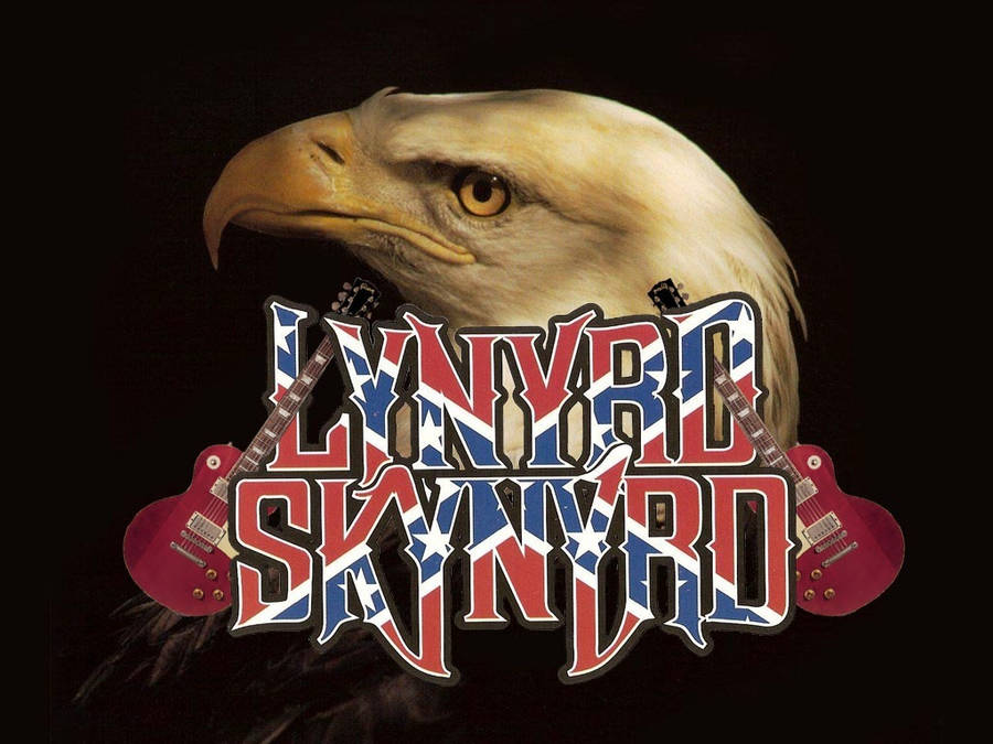 Lynyrd Skynyrd Eagle Official Logo Design Wallpaper