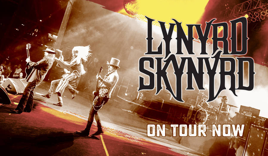 Lynyrd Skynyrd Tour Promotional Poster Wallpaper