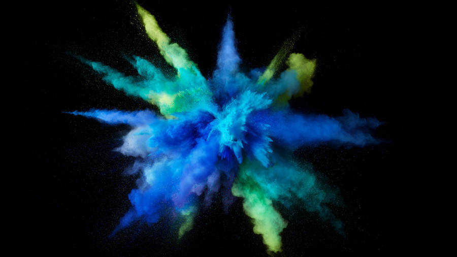 Macbook Pro Color Explosion Art Wallpaper