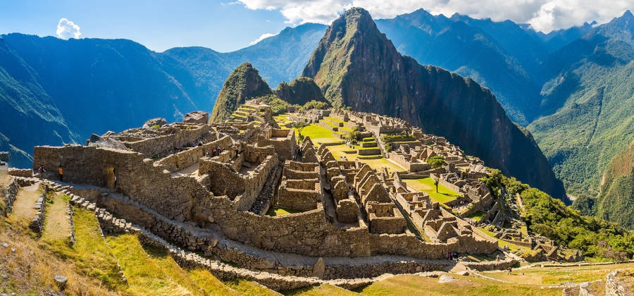 Machu Picchu In Peru Wallpaper