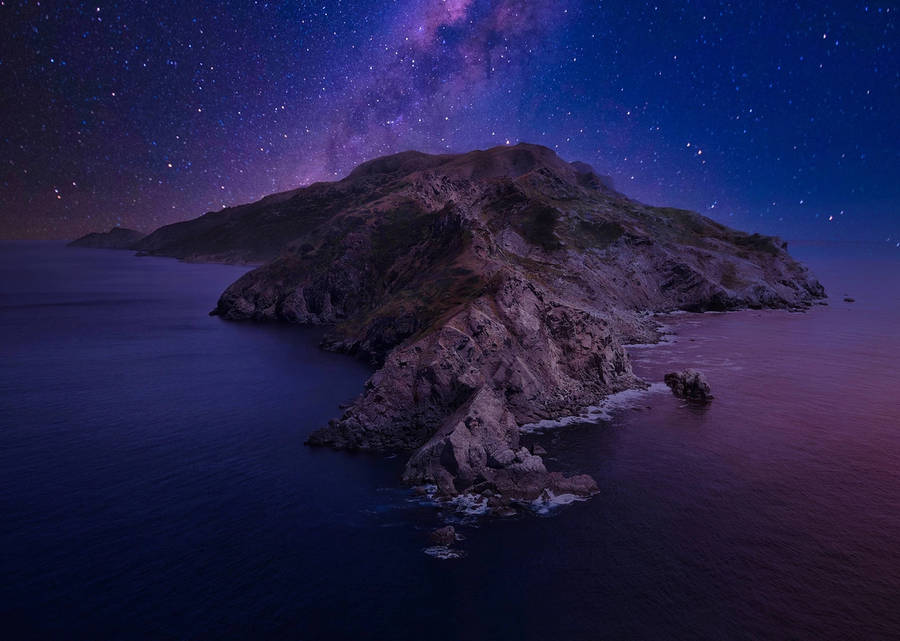 Macos Catalina Starry Sky Wallpaper