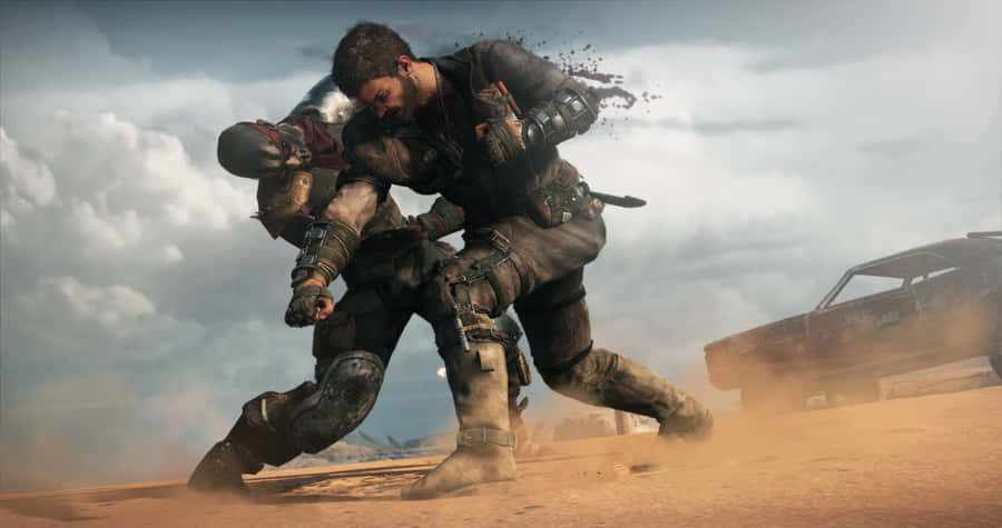 Mad_ Max_ Desert_ Brawl Wallpaper