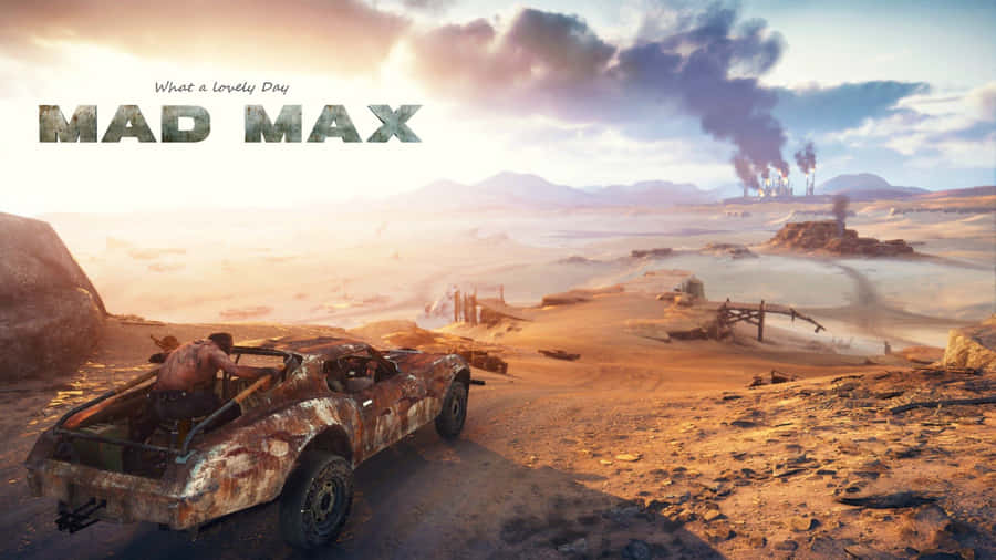 Mad Max Desert Chaos Wallpaper