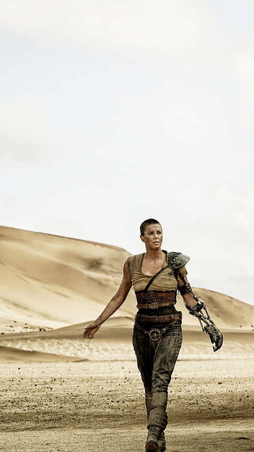 Mad Max Desert Warrior Walk Wallpaper