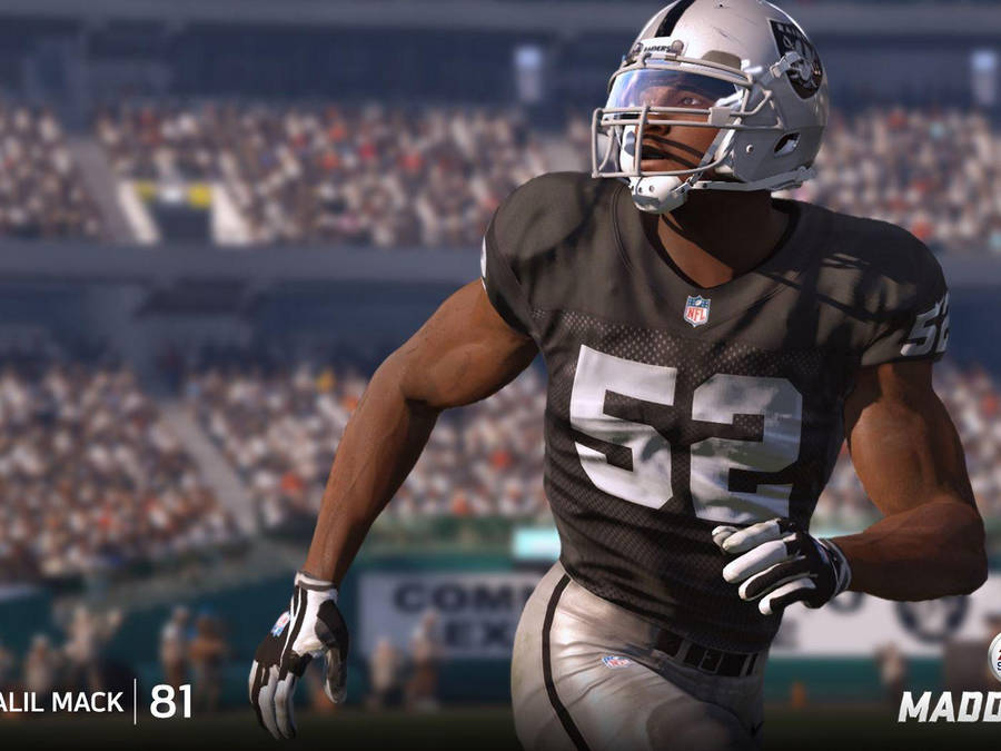 Madden Nfl Las Vegas Raiders Khalil Mack Wallpaper