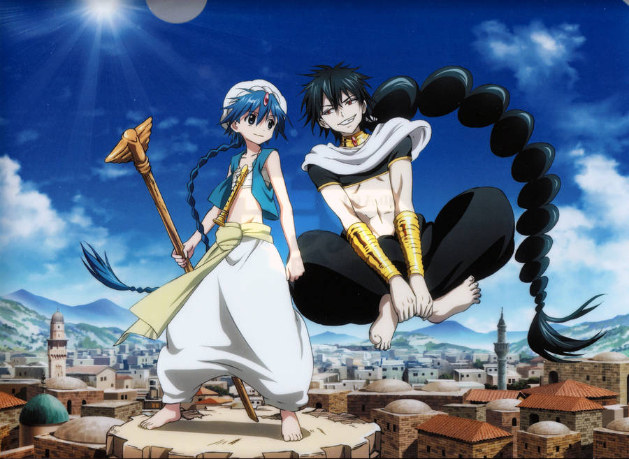 Magi The Kingdom Of Magic Allies Wallpaper