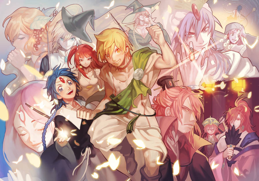 Magi The Kingdom Of Magic Artwork Wallpaper