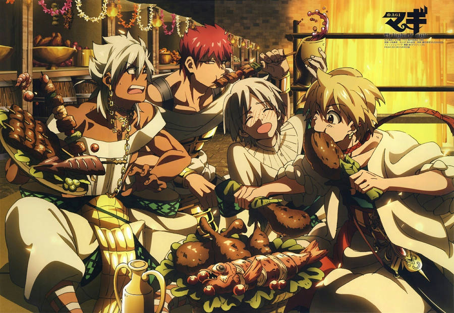 Magi The Kingdom Of Magic Feast Wallpaper