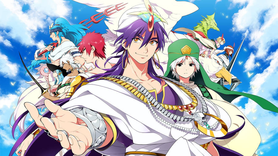 Magi The Kingdom Of Magic Sindria Wallpaper