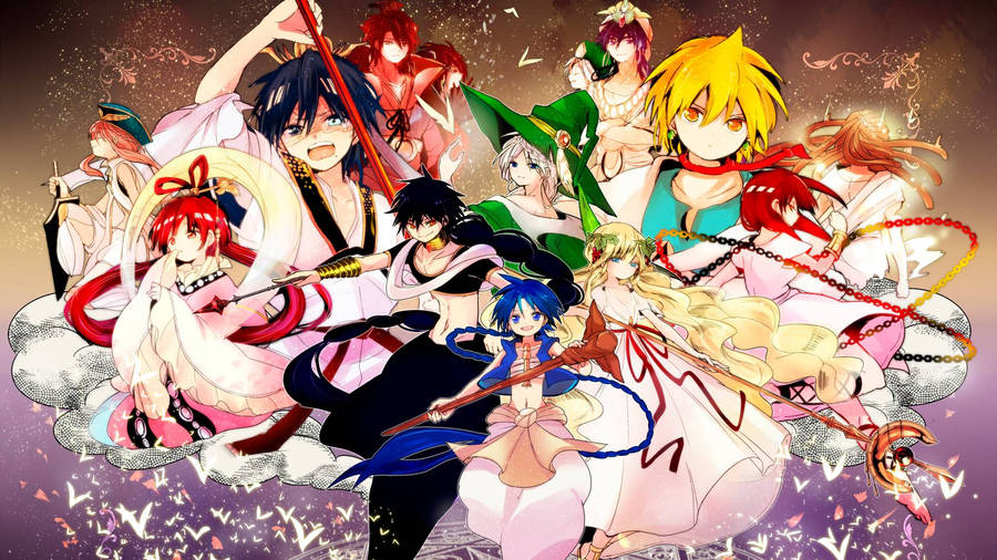 Magi The Labyrinth Of Magic Anime Wallpaper