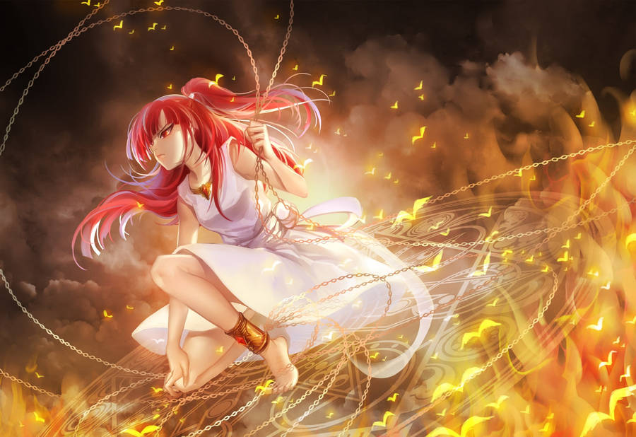 Magi The Labyrinth Of Magic Morgiana Fanalis Wallpaper