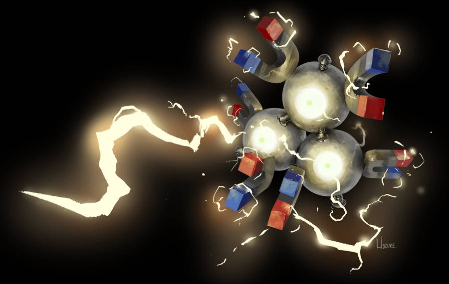 Magneton With Bolt Wallpaper