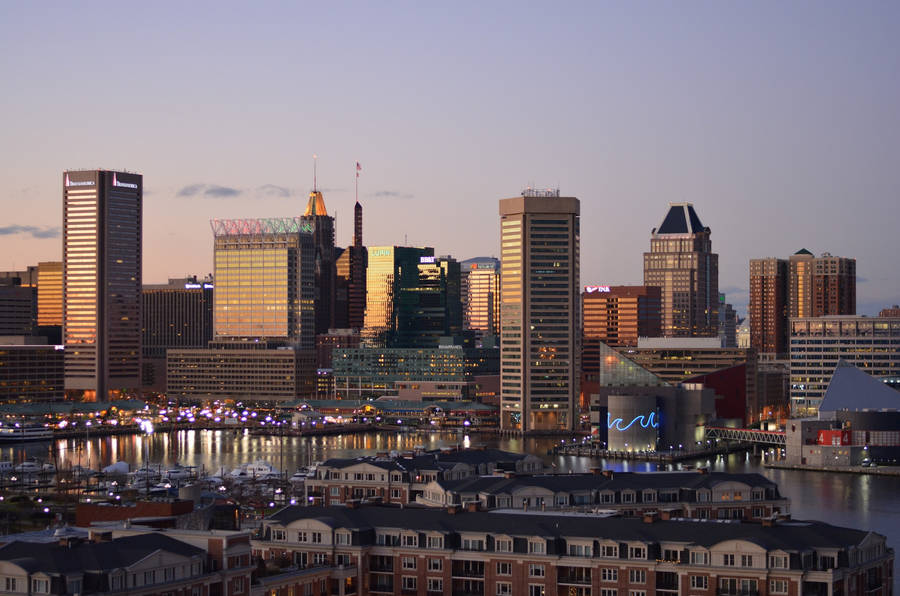 Magnificent Landscape Of Baltimore Wallpaper