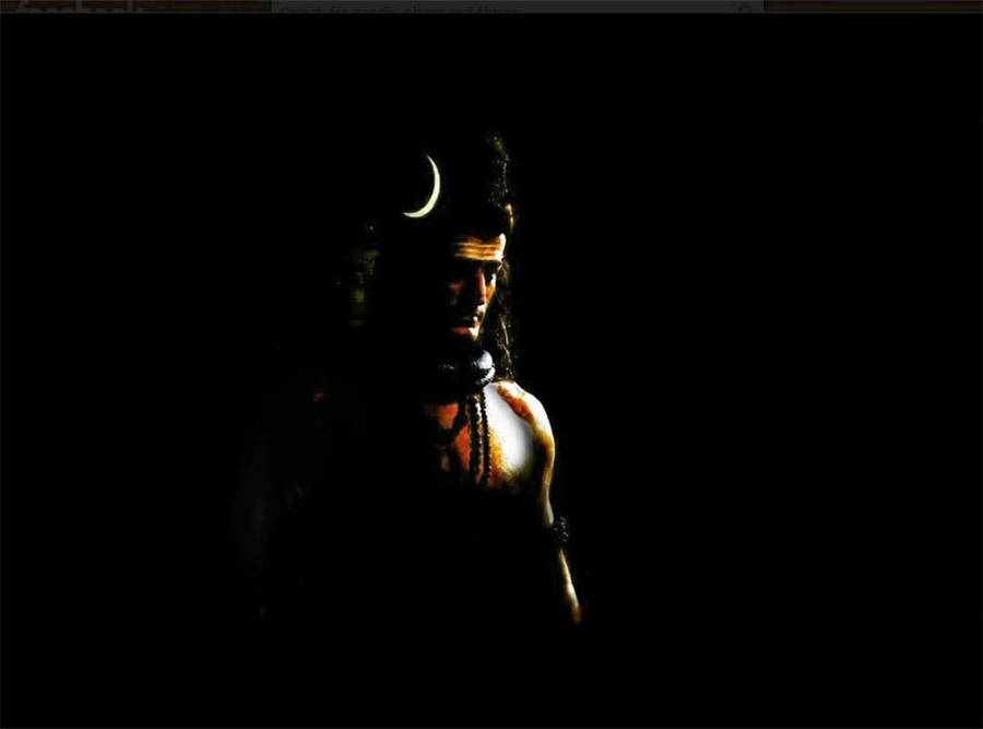 Mahakal 3d Hidden In Darkness Wallpaper