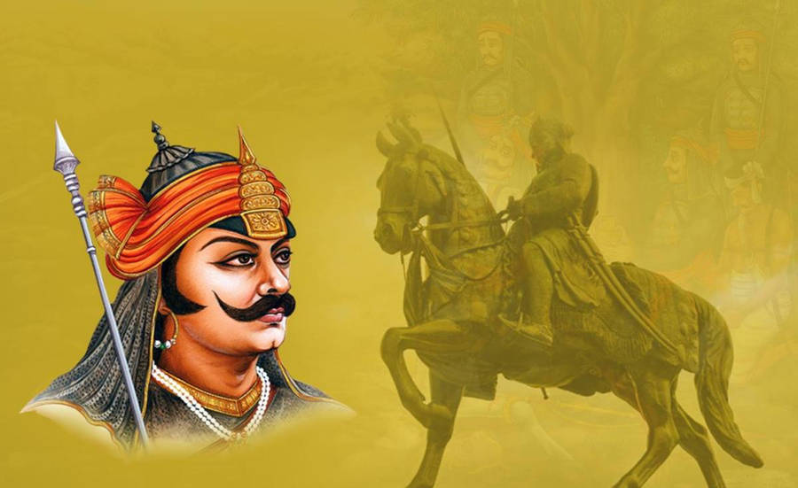 Maharana Pratap Fanart 4k Wallpaper