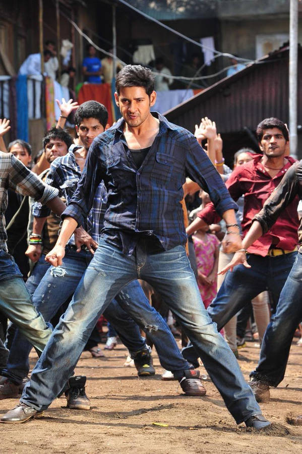 Mahesh Babu Hd Dancing In Businessman Wallpaper