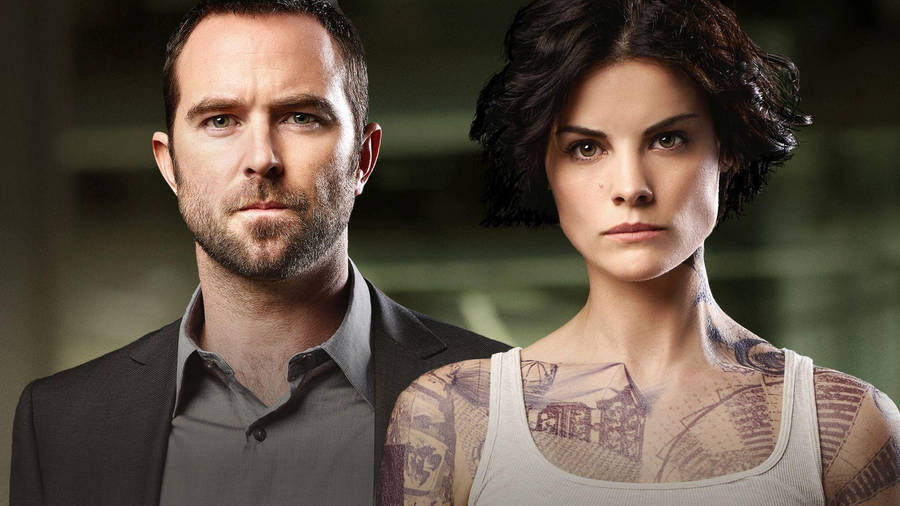 Main Characters Of Blindspot: Jane Doe And Fbi Agent Kurt Weller Wallpaper