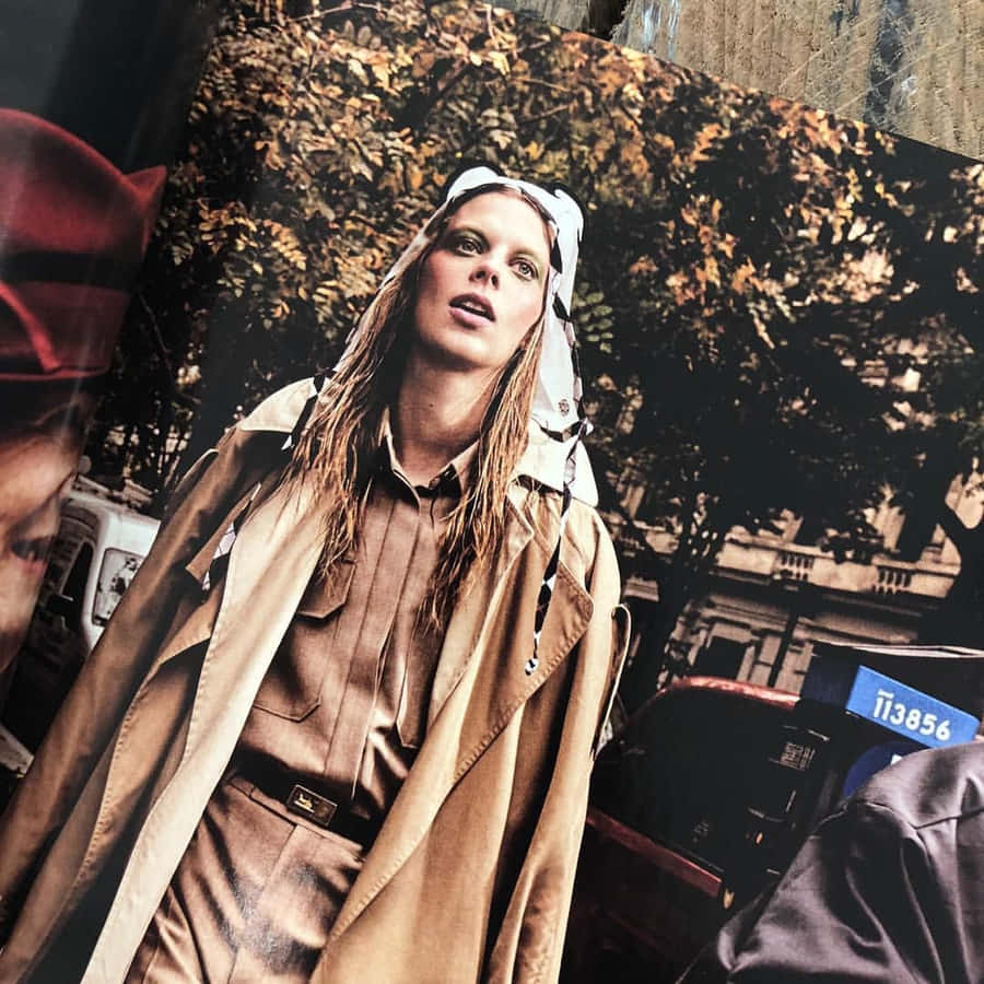 Maison Michel Hat - A Signature Style Statement Wallpaper