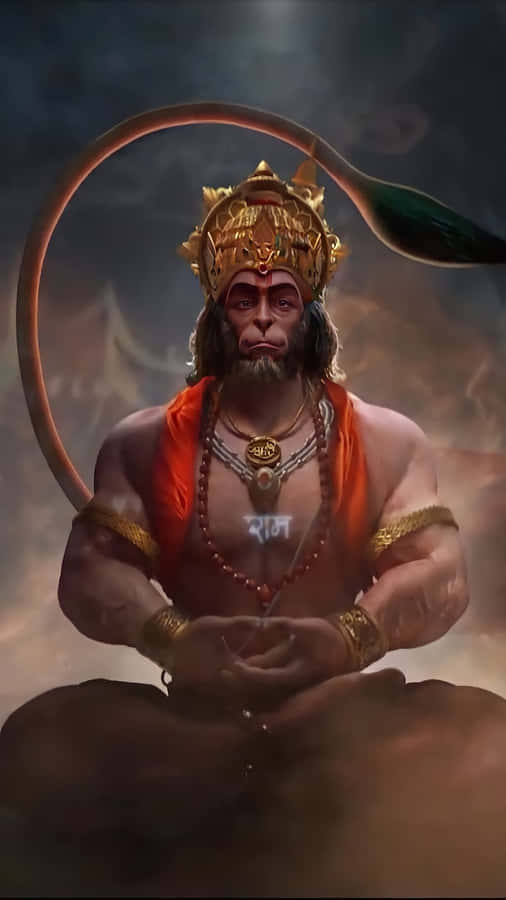 Majestic_ Bajrangbali_ Portrait Wallpaper