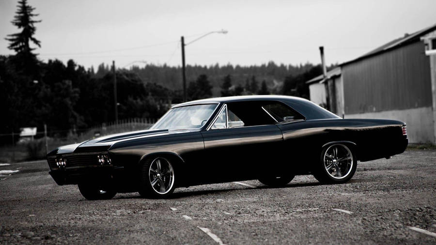 Majestic Chevrolet Chevelle Muscle Car Wallpaper