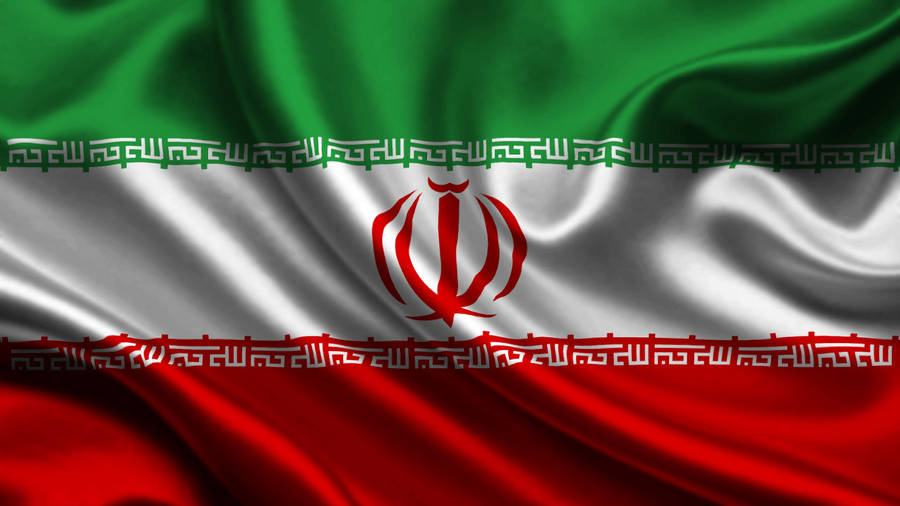 Majestic Iran Flag Wallpaper