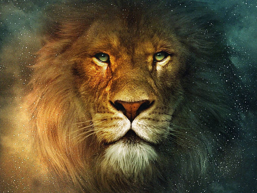 Majestic Leo Aslan Wallpaper