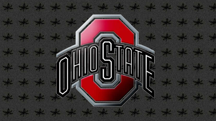 Majestic Ohio State University Logo On A Vibrantly Colored Background Wallpaper