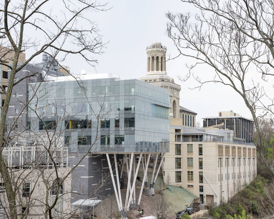 Majestic Scott Hall At Carnegie Mellon University Wallpaper