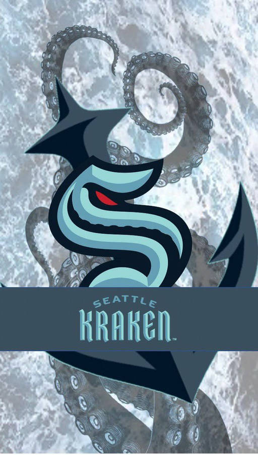 Majestic Seattle Kraken Emblem Wallpaper