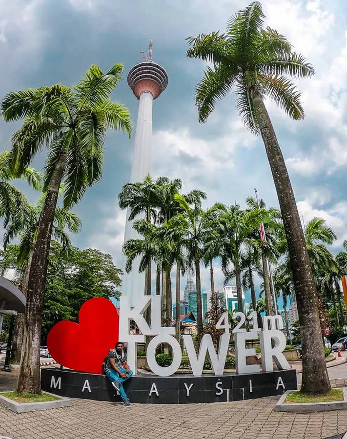 Majestic View Of Kuala Lumpur Tower, Malaysia Wallpaper