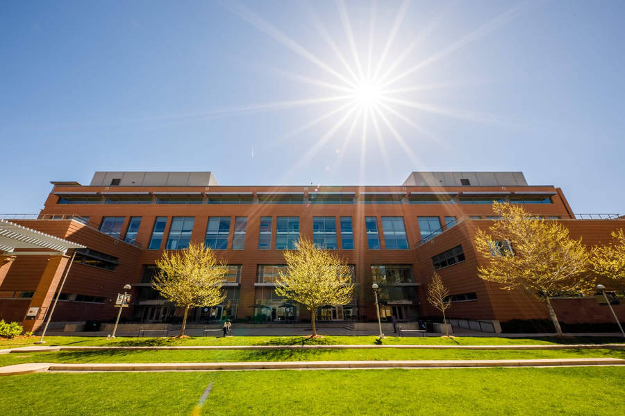 Majestic View Of University Of Colorado Campus Wallpaper