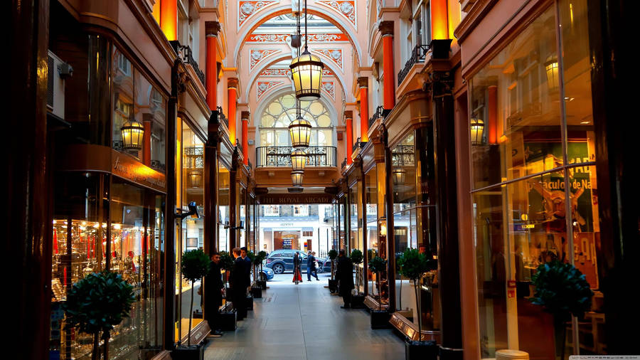 Mall Royal Arcade London Wallpaper