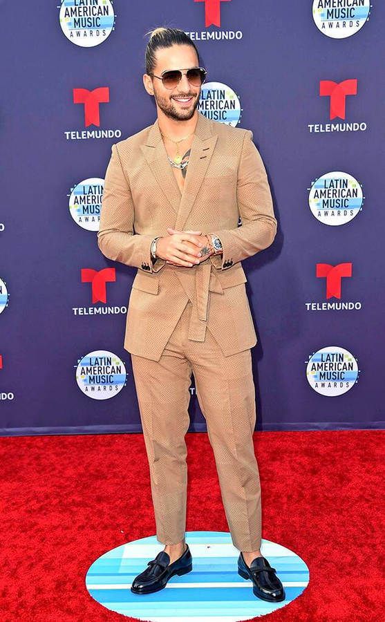 Maluma At Latin Amas Wallpaper