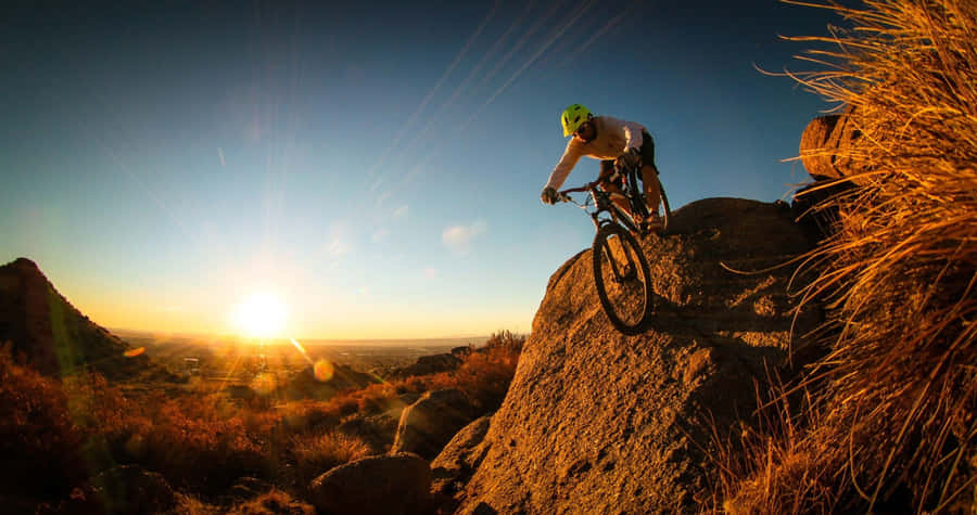 Man Biking Sports 4k Wallpaper