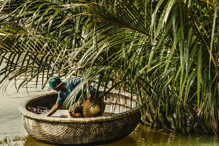 Man Farming Unique Photography Wallpaper