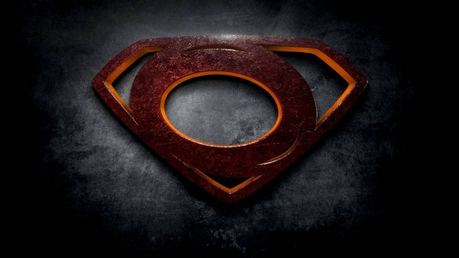 Man Of Steel Letter O Wallpaper