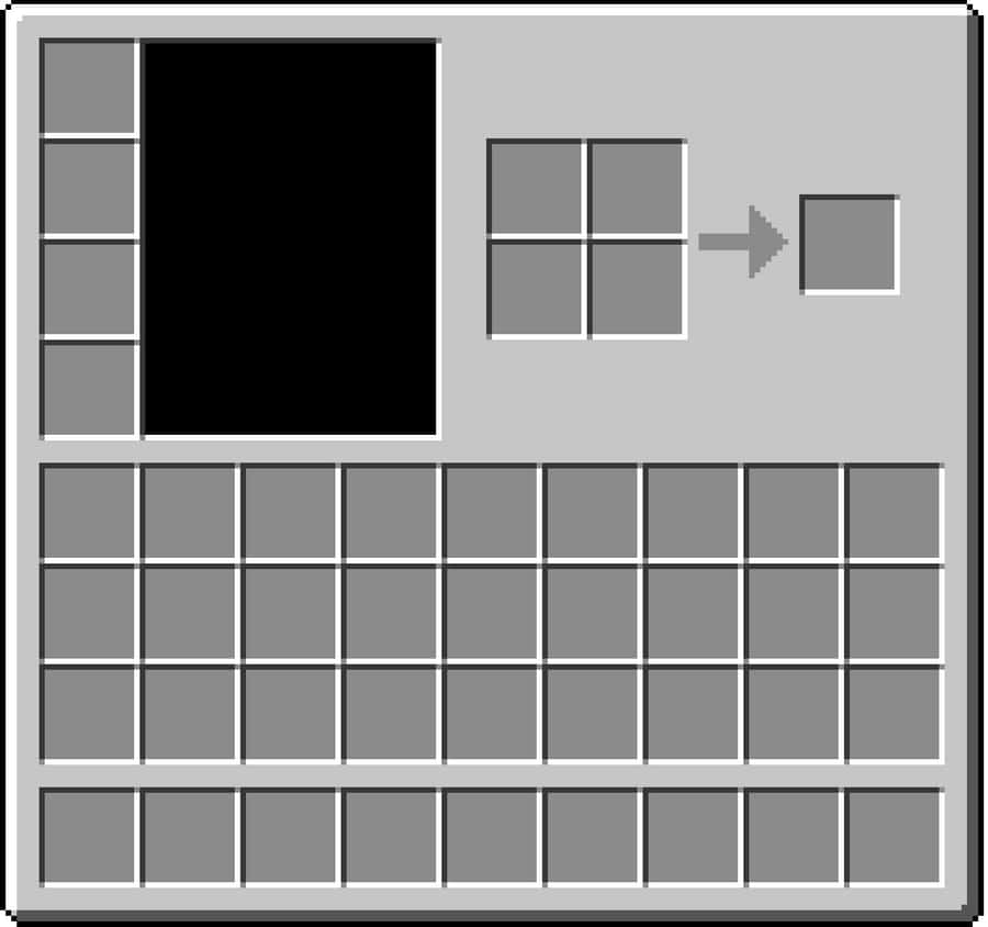 Manage Everything Your Minecraft Character Carries With A Minecraft Inventory Wallpaper