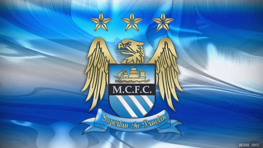 Manchester City Fc Blue And White Cloth Wallpaper