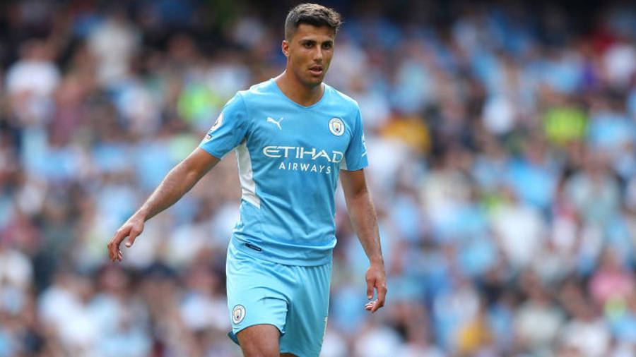 Manchester Midfielder Rodri Wallpaper