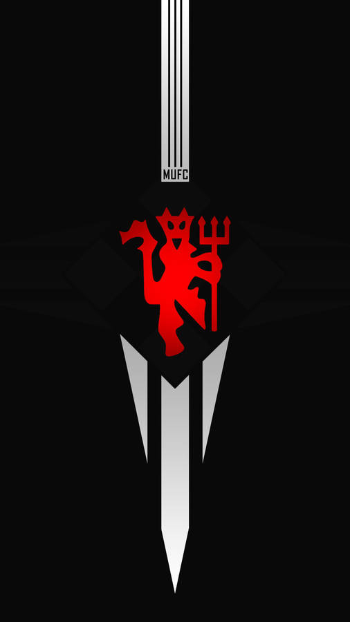 Manchester United Logo Red Lion Wallpaper