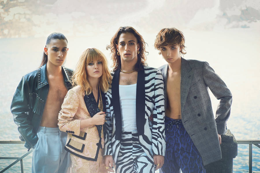 Maneskin Italy Based Band Wallpaper