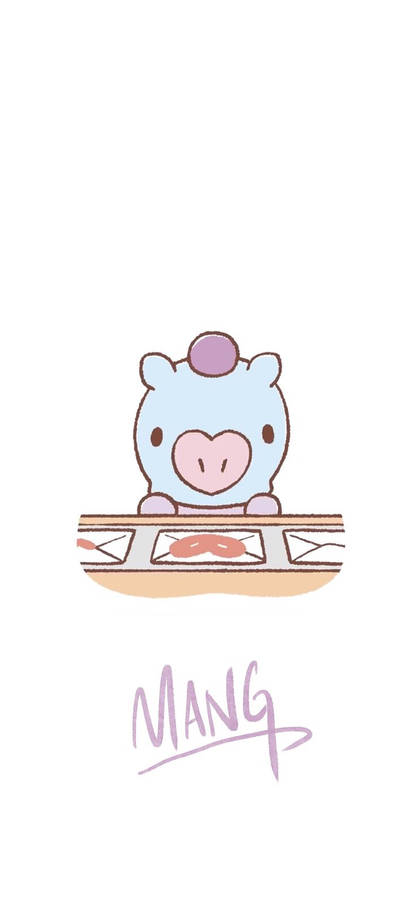 Mang Bt21 Artwork Wallpaper