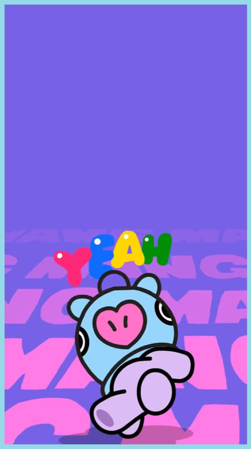 Mang Bt21 Breakdancing Wallpaper