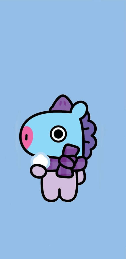 Mang Bt21 Scarf Wallpaper