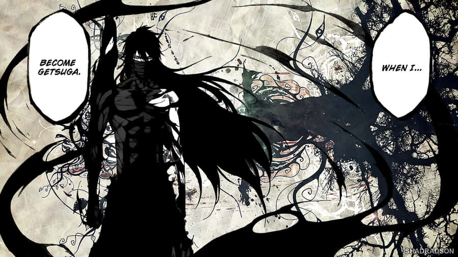 Manga Panel With Ichigo Final Form Wallpaper