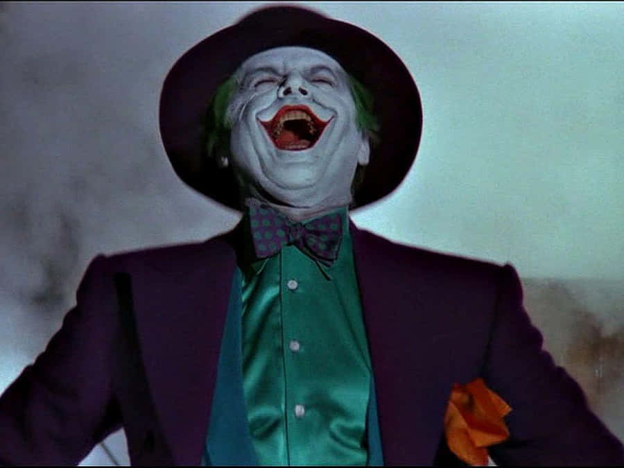 Maniacal Laughter Of The Iconic Joker Wallpaper