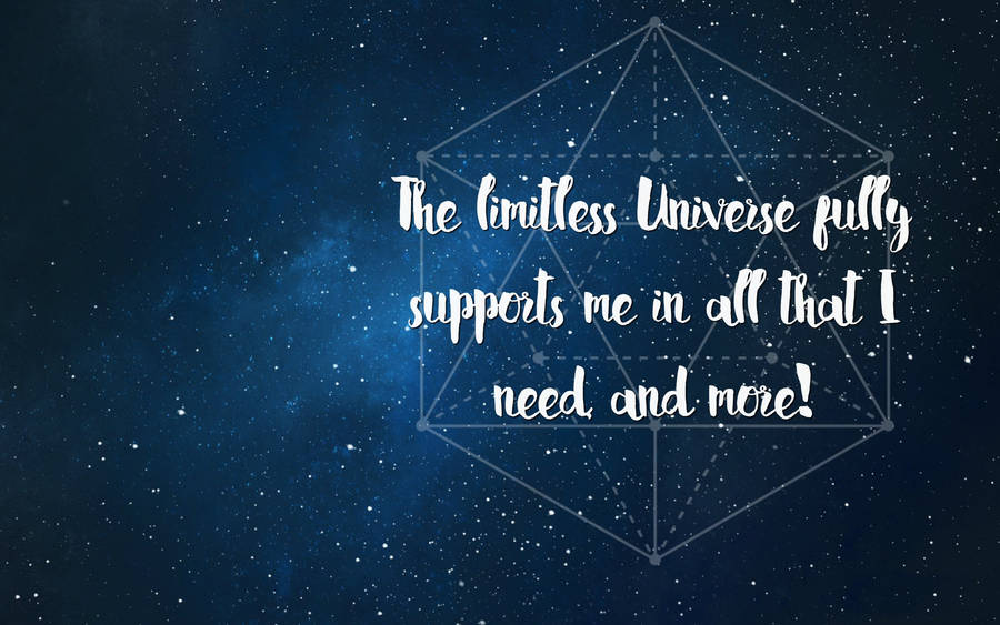 Manifest Universe Support Wallpaper